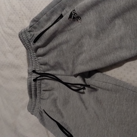 Men's Adidas gray joggers - Picture 2 of 7